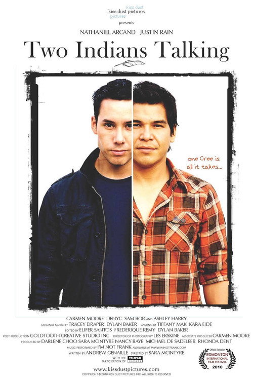 Two Indians Talking Poster