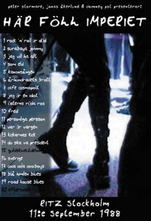 Imperiet: Här föll Imperiet Poster