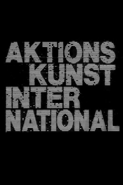 Aktionskunst International. Dokumente zum Internationalen Aktionismus Poster