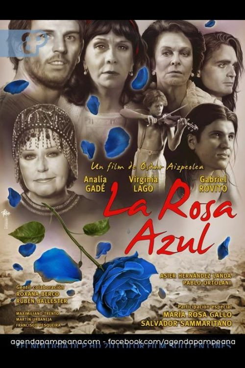 La rosa azul Poster