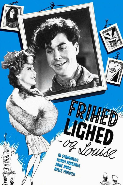 Frihed, lighed og Louise Poster