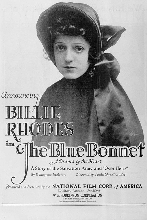 The Blue Bonnet Poster