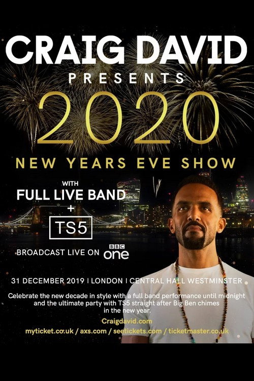 Craig David Rocks Big Ben Live Poster