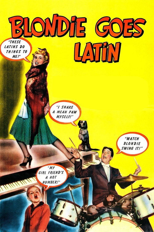 Blondie Goes Latin Poster