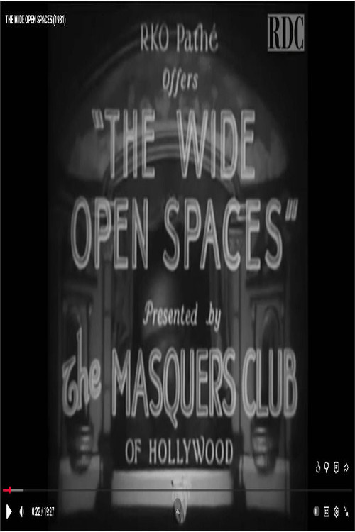 The Wide Open Spaces Poster