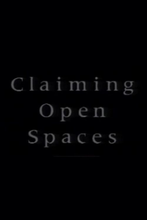 Claiming Open Spaces Poster