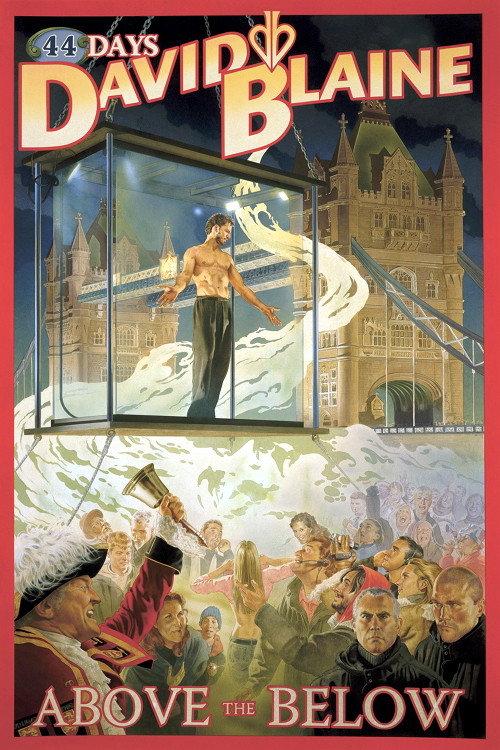 David Blaine: Above the Below Poster