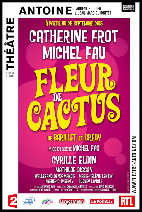 Fleur de cactus Poster