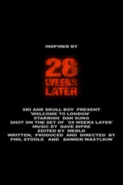 28 Weeks Later: Welcome to London Poster