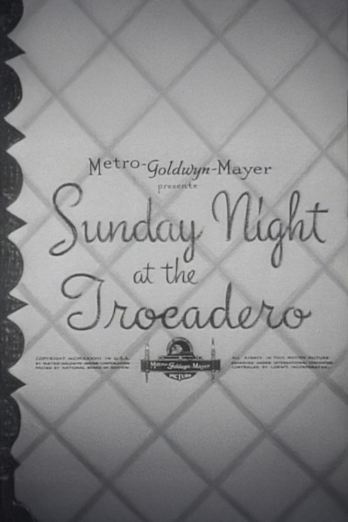 Sunday Night at the Trocadero Poster