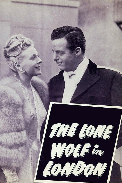 The Lone Wolf in London Poster