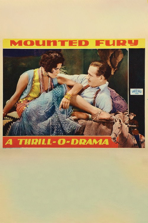Mounted Fury Poster
