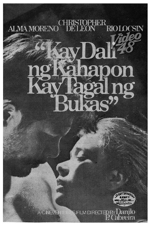 Kay Dali ng Kahapon, Kay Tagal ng Bukas Poster