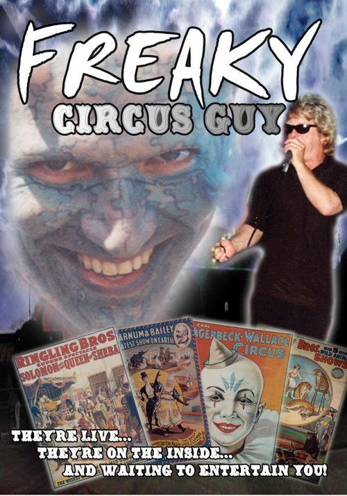 Freaky Circus Guy Poster