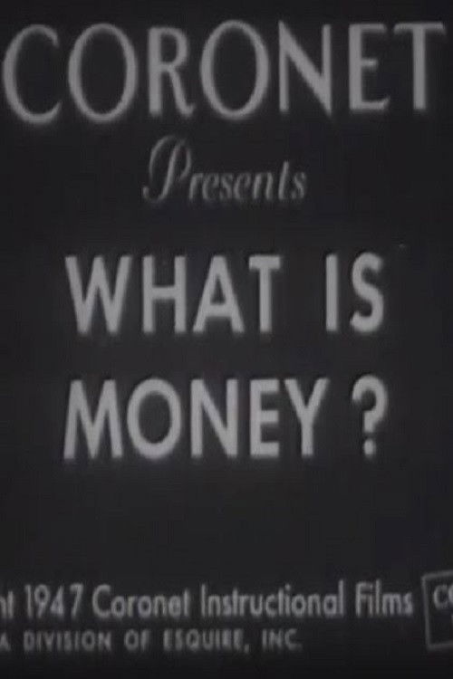 What Is Money? Poster