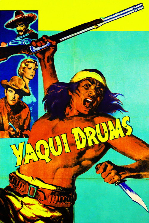Yaqui Drums Poster