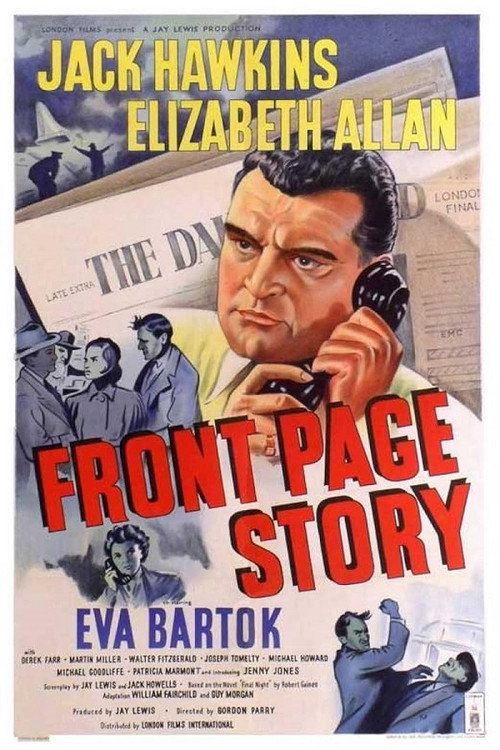 Front Page Story Poster