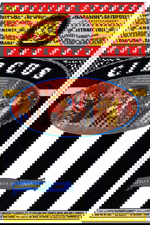 The Rolling Stones Rock and Roll Circus Poster