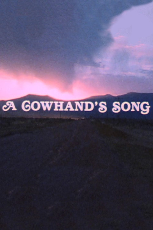A Cowhand's Song Poster