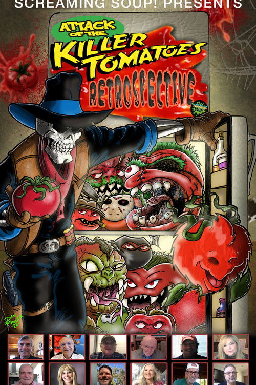 Screaming Soup Presents: Attack of the Killer Tomatoes Retrospective Poster