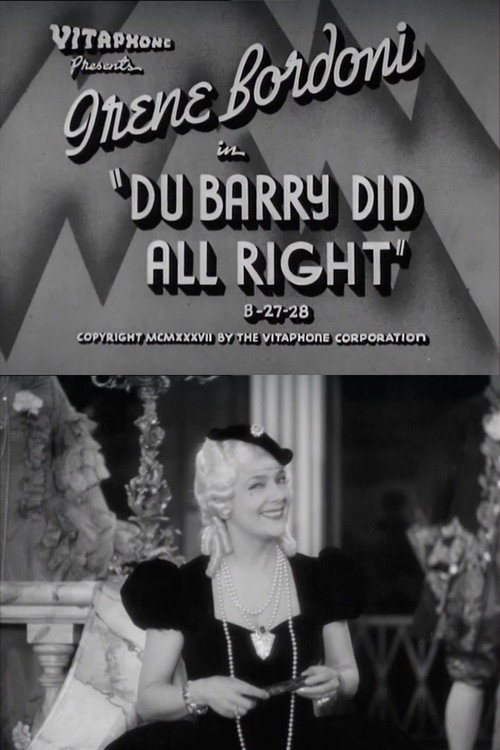 Du Barry Did All Right Poster