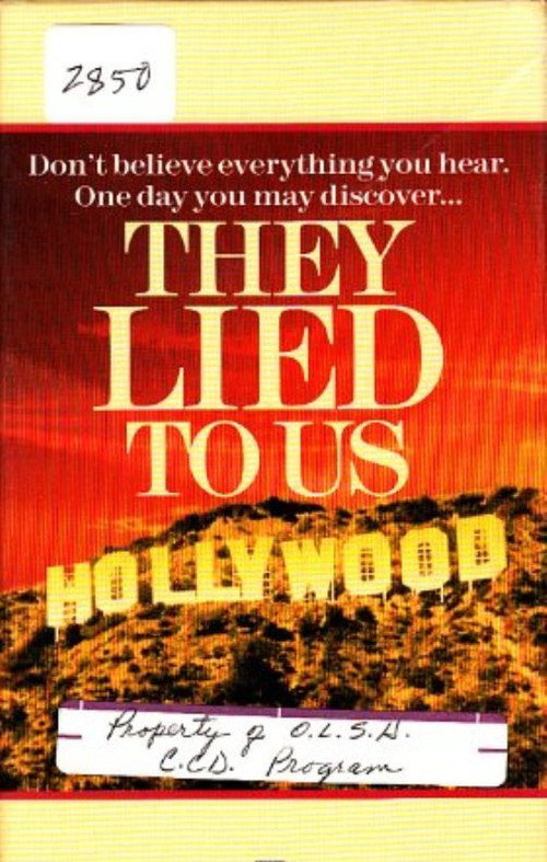 They Lied To Us Poster