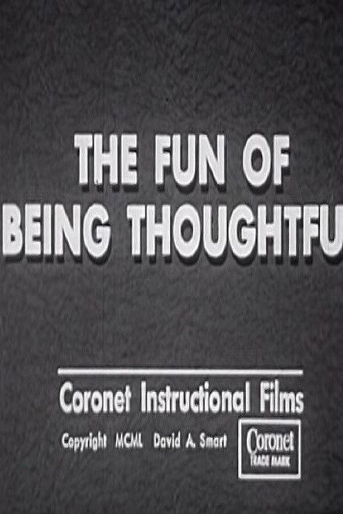 The Fun Of Being Thoughtful Poster