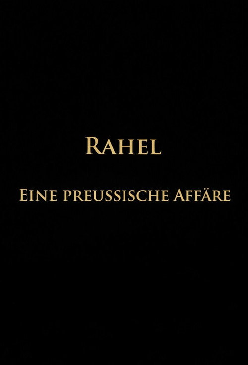 Rahel-Eine preussische Affäre Poster