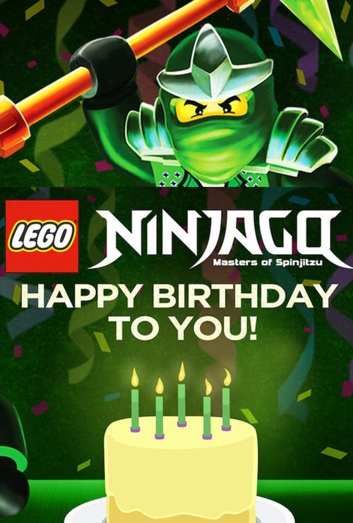 LEGO Ninjago: Happy Birthday to You! Poster