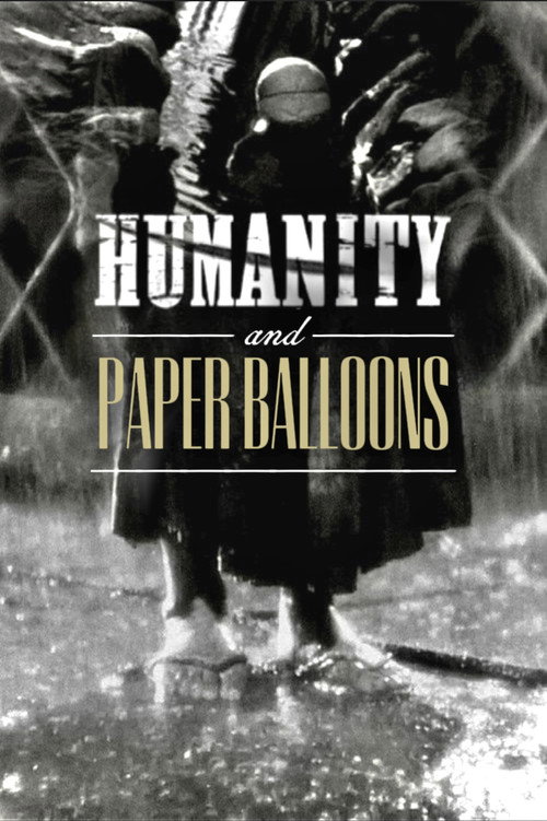 Humanity and Paper Balloons Poster