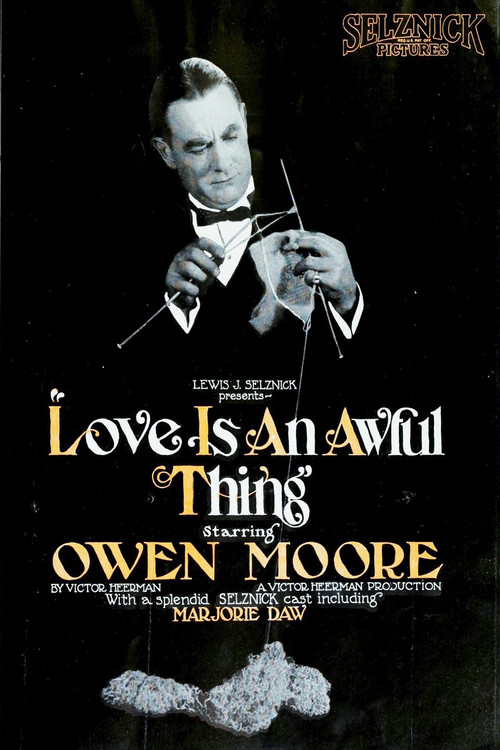 Love Is an Awful Thing Poster