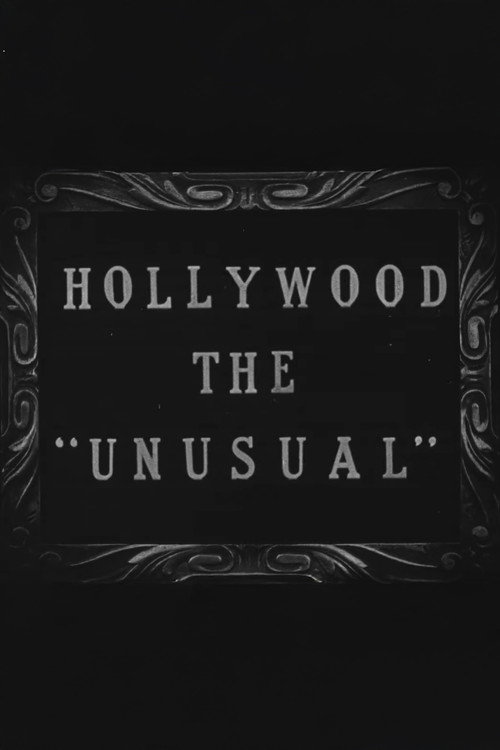 Hollywood the Unusual Poster