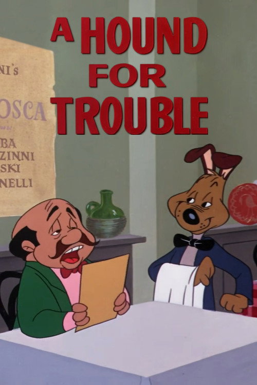 A Hound for Trouble Poster