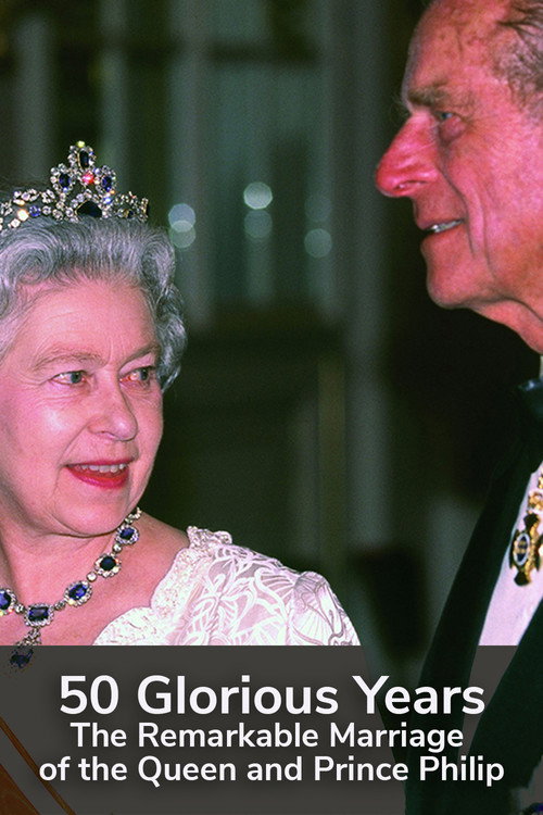 50 Glorious Years: A Royal Celebration Poster