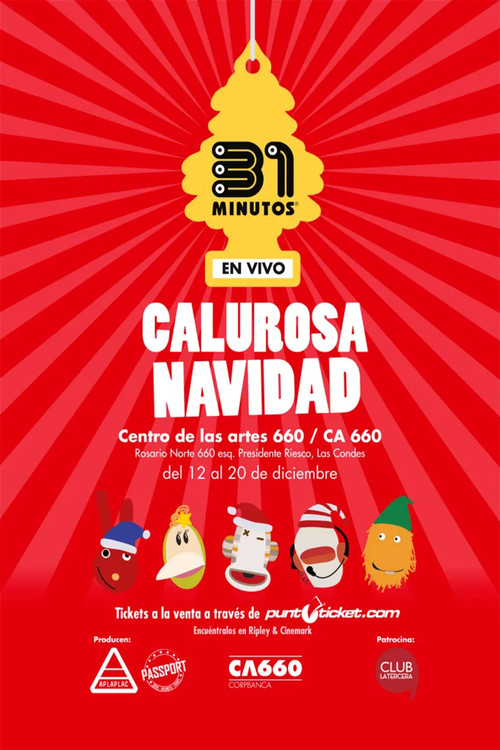 31 Minutos: Calurosa Navidad (En Vivo) Poster