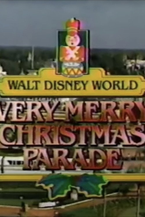 Walt Disney World Very Merry Christmas Parade Poster