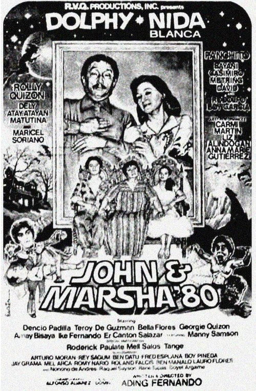 John & Marsha '80 Poster