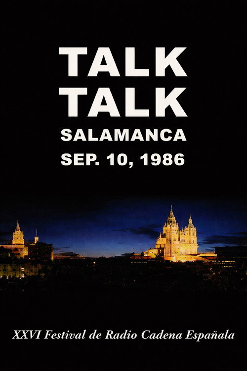 Talk Talk - Live in Salamanca, Spain 1986 Poster