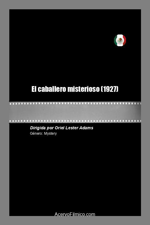 El caballero misterioso Poster