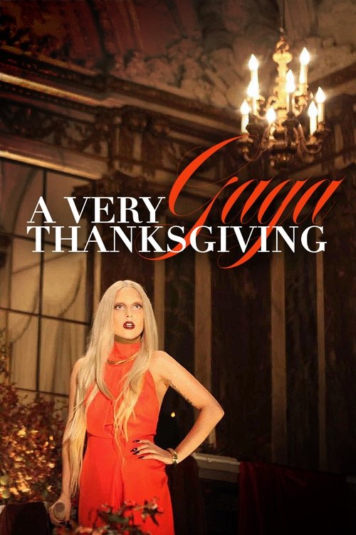 A Very Gaga Thanksgiving Poster