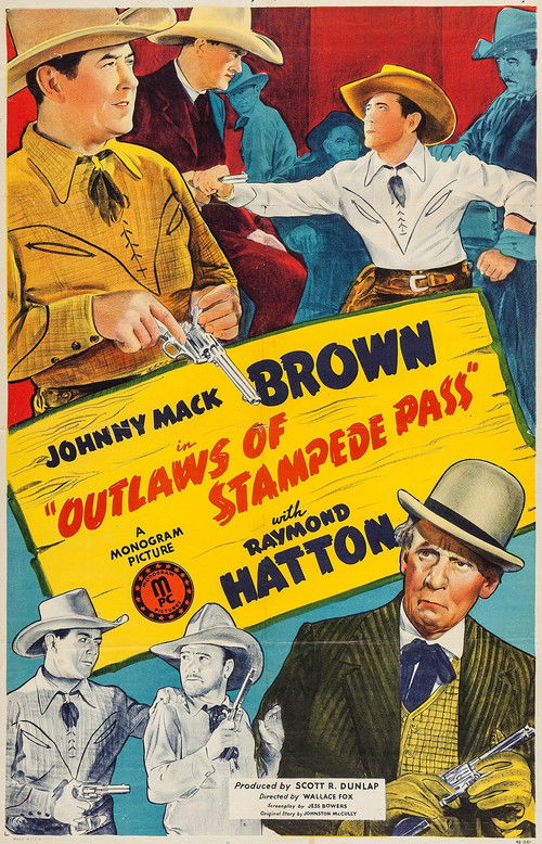 Outlaws of Stampede Pass Poster