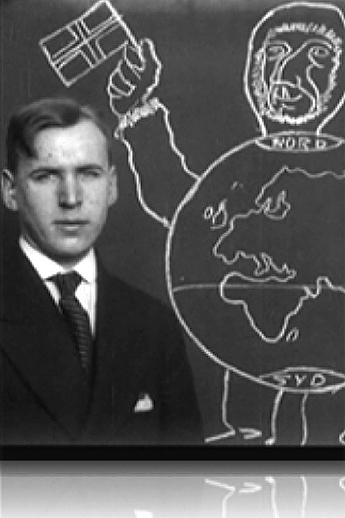 Roald Amundsen on the South Pole Poster