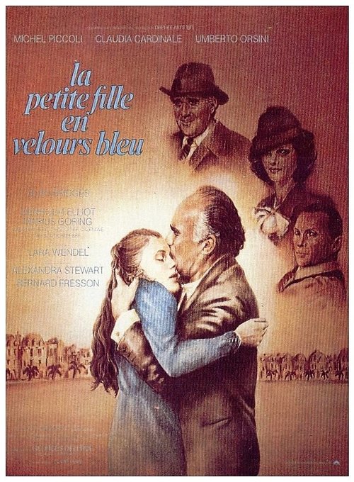 Little Girl in Blue Velvet Poster