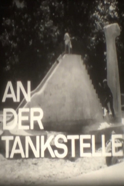 An der Tankstelle Poster