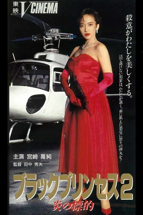 Black Princess 2 Flame Target Poster