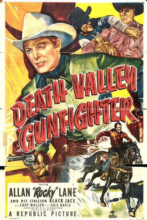 Death Valley Gunfighter Poster