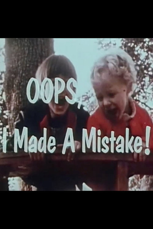 Oops, I Made A Mistake! Poster