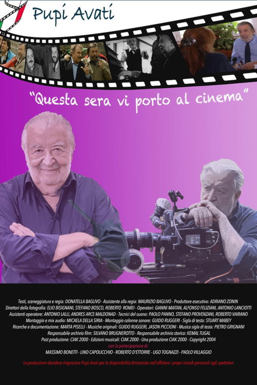 Pupi Avati: Questa sera vi porto al cinema Poster