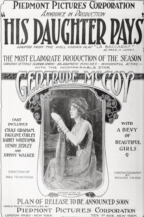 His Daughter Pays Poster