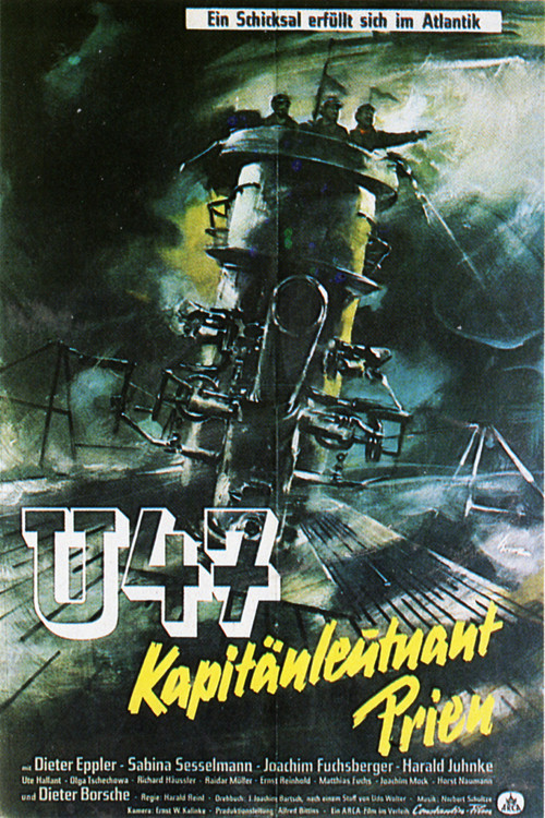 U47 - Kapitänleutnant Prien Poster